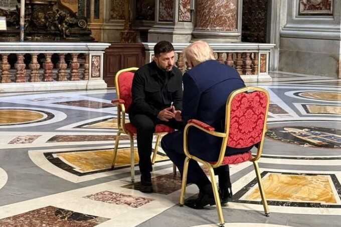 Встреча Зеленского с Трампом в Риме может способствовать прекращению огня при условии уступок со стороны Украины